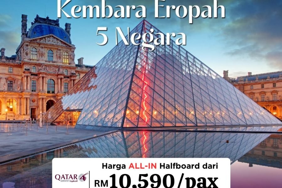 9H7M KEMBARA EROPAH 5 NEGARA
